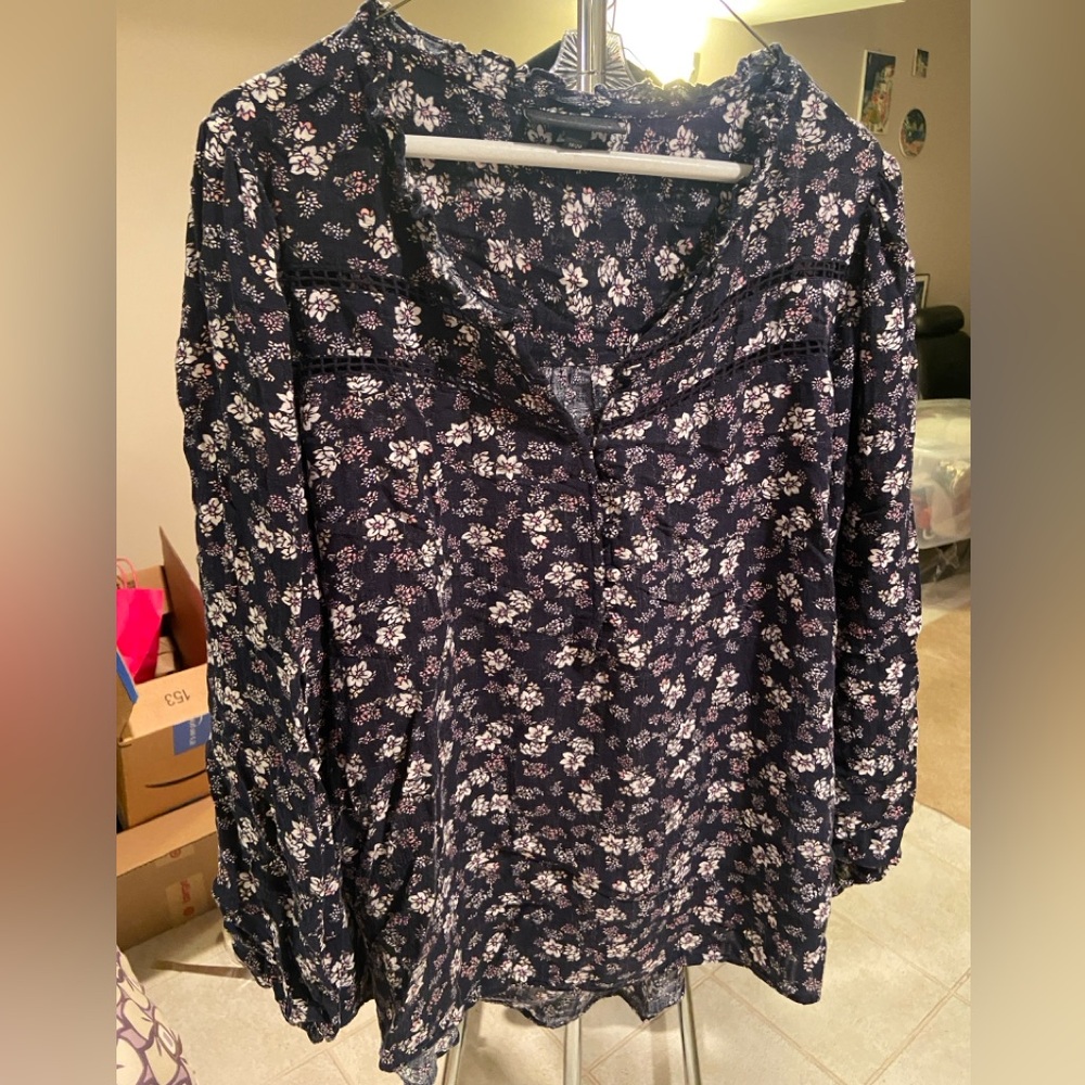BOGO floral plus top